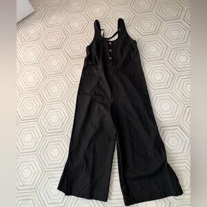 Topshop Black Jumpsuit